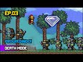 INVASÃO GOBLIN E PROCURA POR DIAMANTES! - Terraria Calamity Death Mode EP. 03