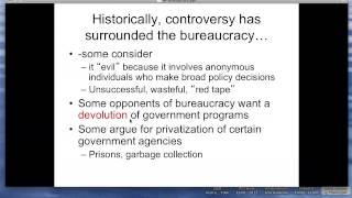 Bureaucracy Part 1 ppt history