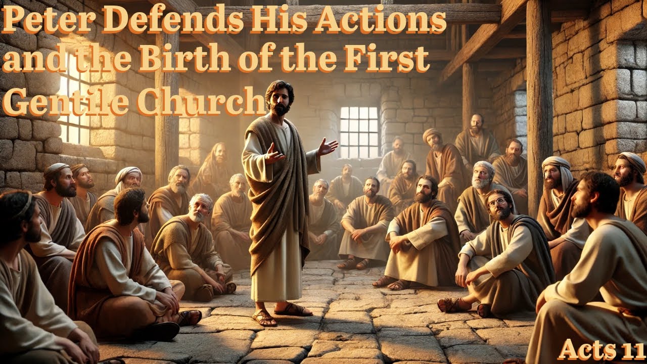 Peter Defends His Actions and the Birth of the First Gentile Church: Narration of Acts 11