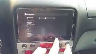 In-car Nexus 7: Tunein Radio and media navbar buttons screenshot 3