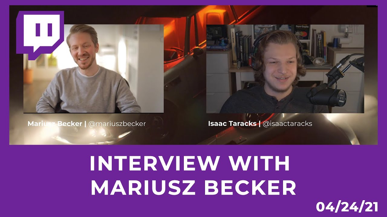 Interview with Mariusz Becker [04/24/21 STREAM]