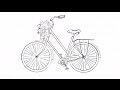 Как пошагово нарисовать карандашом велосипед: инструкция от EvriKak