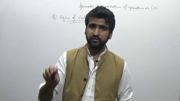 Complex Numbers-8.Geometrical Representation