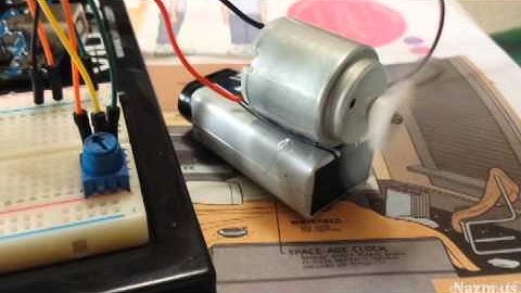 Controlling Motor speed with Arduino Uno and a potentiometer