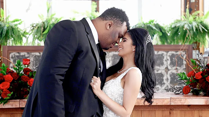 Madison Gesiotto and Marcus Gilbert Wedding Highli...