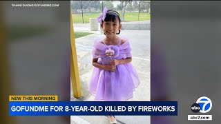 GoFundMe raises thousands for family of 8-year-old OC girl killed in illegal fireworks explosion
