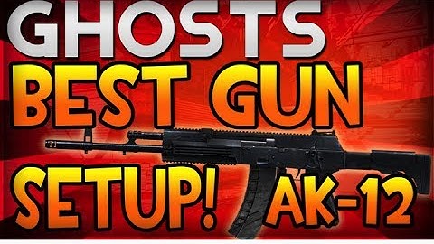 Call of Duty: GHOSTS - BEST GUN SETUP (Best weapon class setup in Ghosts)