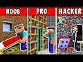 Minecraft NOOB vs PRO vs HACKER: SECRET SCIENCE BASE