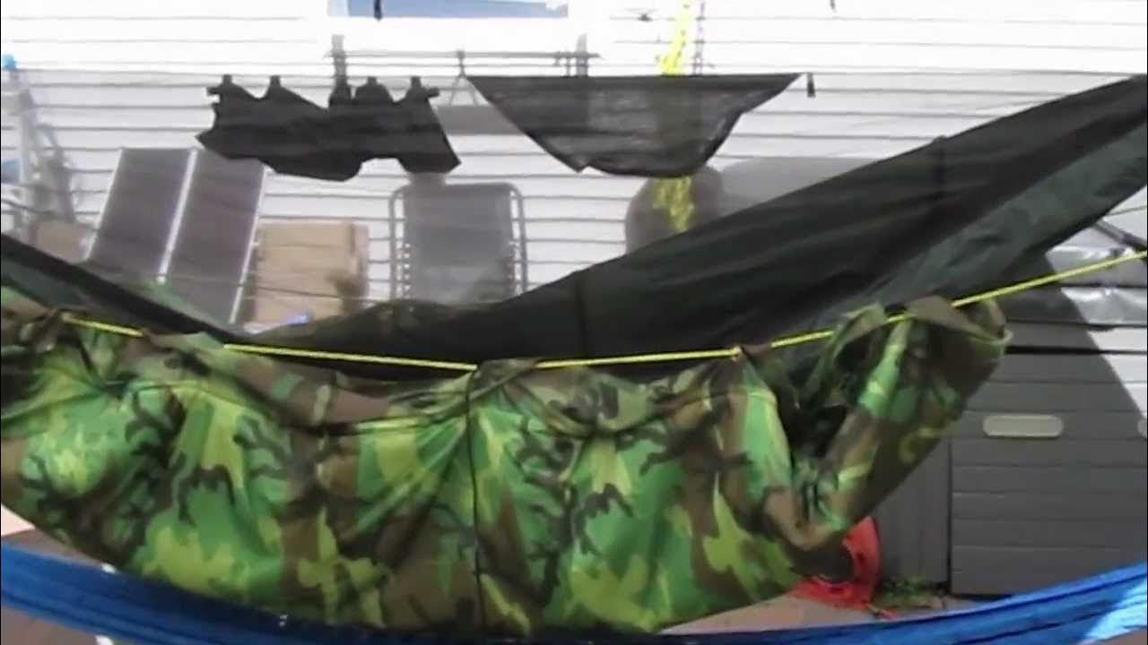Underquilt for my Hennessy hammock YouTube