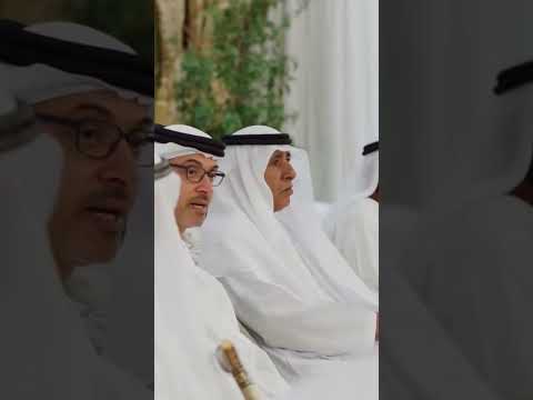 هزاع بن زايد يستقبل أوائل الثانوية العامة على مستوى منطقة العين