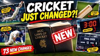 New Cricket Rules Explained - What Changes on October 1