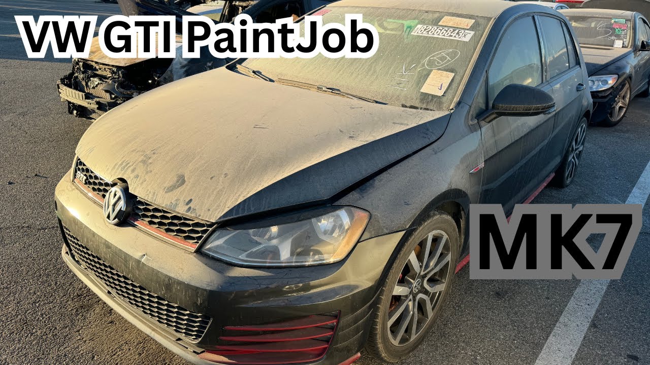 VW GTI Mk7 Complete Paint Job