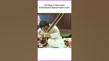 Niladri Kumar & Ustad Zakir Hussain Ji Legends 🙏✨ #sitar #icmtabla #classical #music #shorts