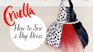 How to Sew a Dog Dress | Cruella by Life Of Posey 3,452 views 2 years ago 18 minutes