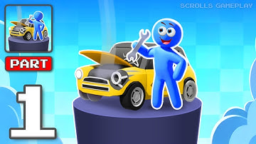 ‎Idle Mechanic - Gameplay Walkthrough Part 1 - Fix Upgrade Drive Garage (iOS, Android)