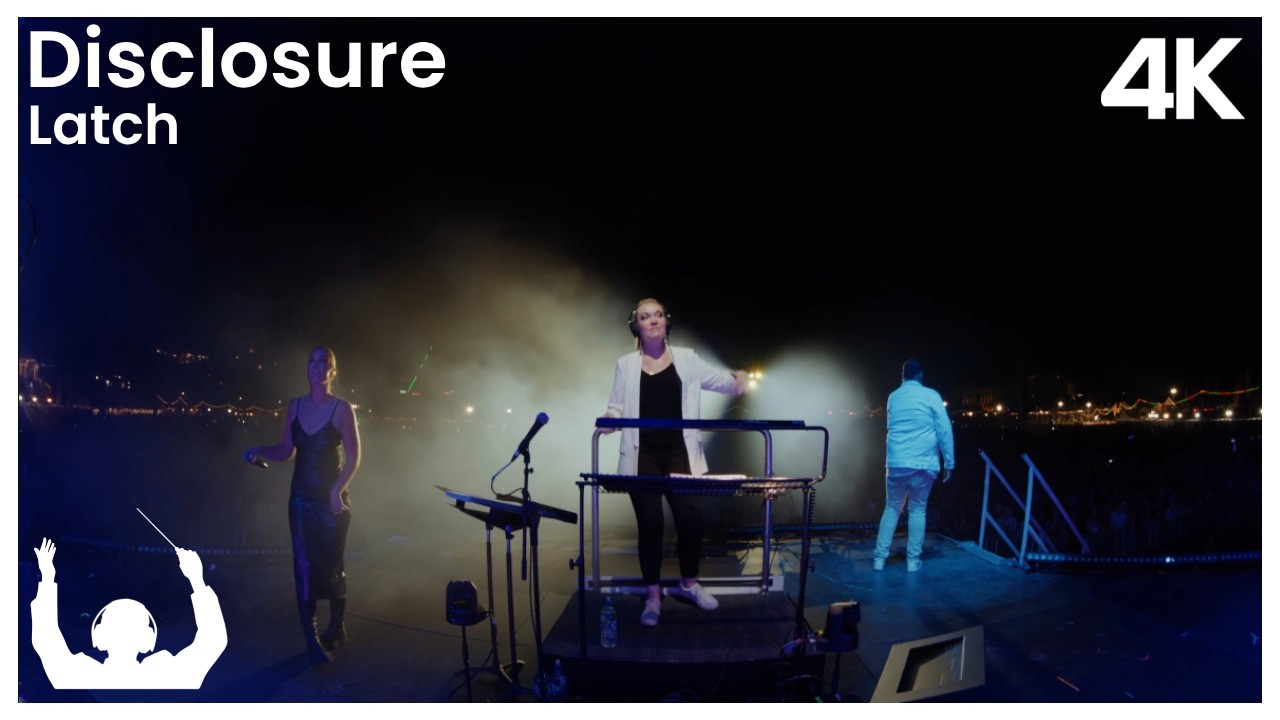 SYNTHONY – Disclosure ‘Latch’ (Live at The Auckland Domain 2024) | ProShot 4K