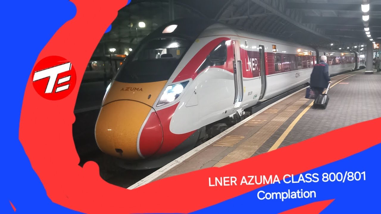LNER Azuma Class 800/801 Complation LNER あずま 800/801 完成 - YouTube