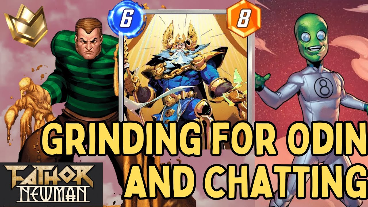 Just Conquest Grinding with Sandman to get Odin (Marvel Snap) - YouTube