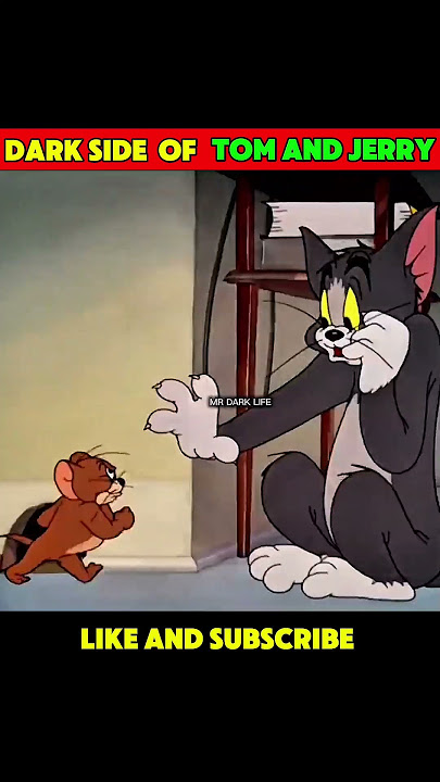 Dark Side of Tom and Jerry 😱#shorts