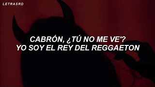 cabrón, tú no me ves yo soy el rey del reggaetón tiktok (Letra/Lyrics)