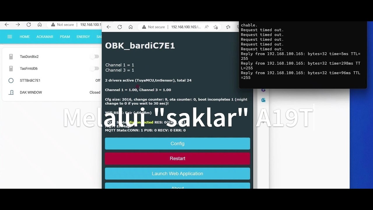 Bardi Door Sensor dijejali openBeken