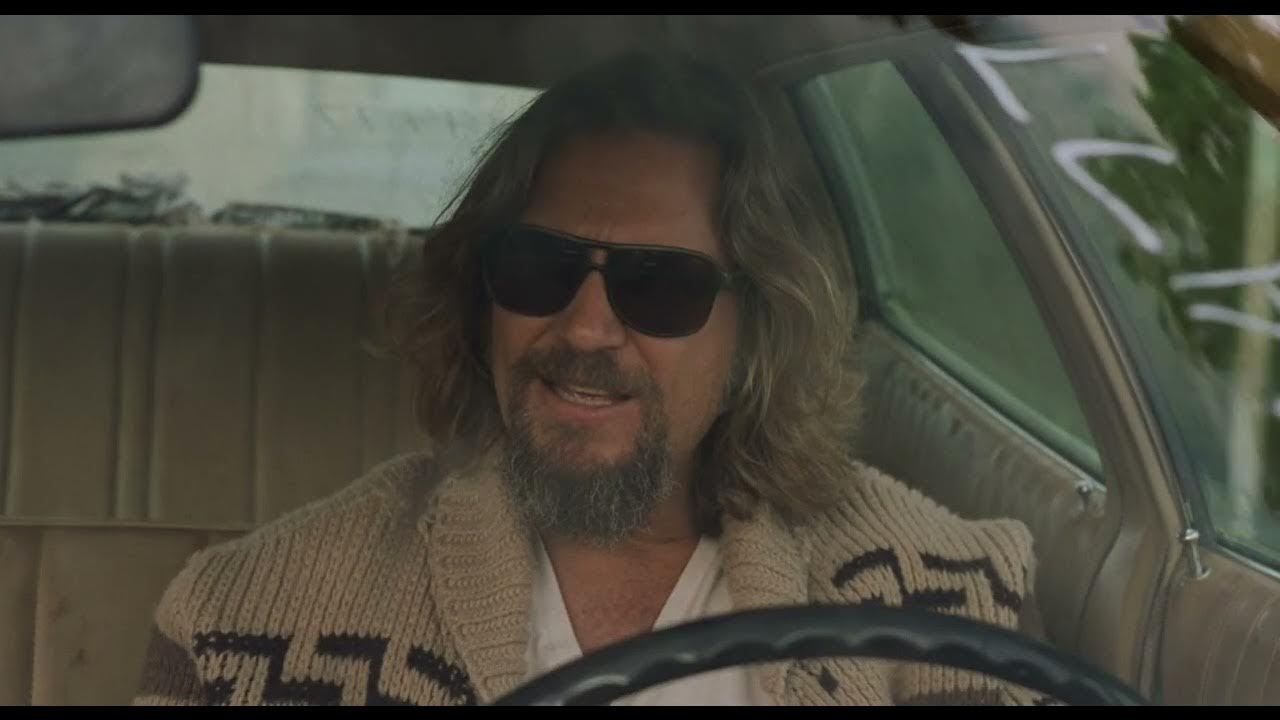 The Big Lebowski - Car scene with Creedence Clearwater Revival - "Lookin' Out My Back Door" (4K) The Big Lebowski - Car scene with Creedence Clearwater Revival - "Lookin' Out My Back Door" (4K)