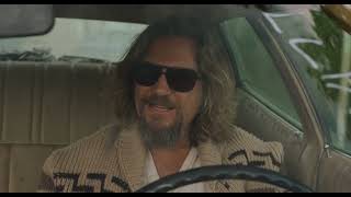 The Big Lebowski - Car Scene With Creedence Clearwater Revival - Lookin Out My Back Door 4K