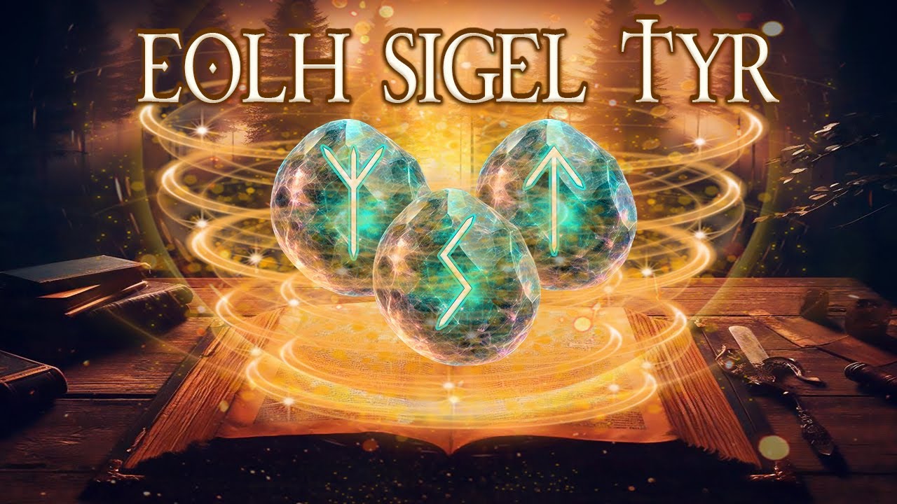 Significado de las runas vikingas: Eolh, Sigel y Tyr 📜