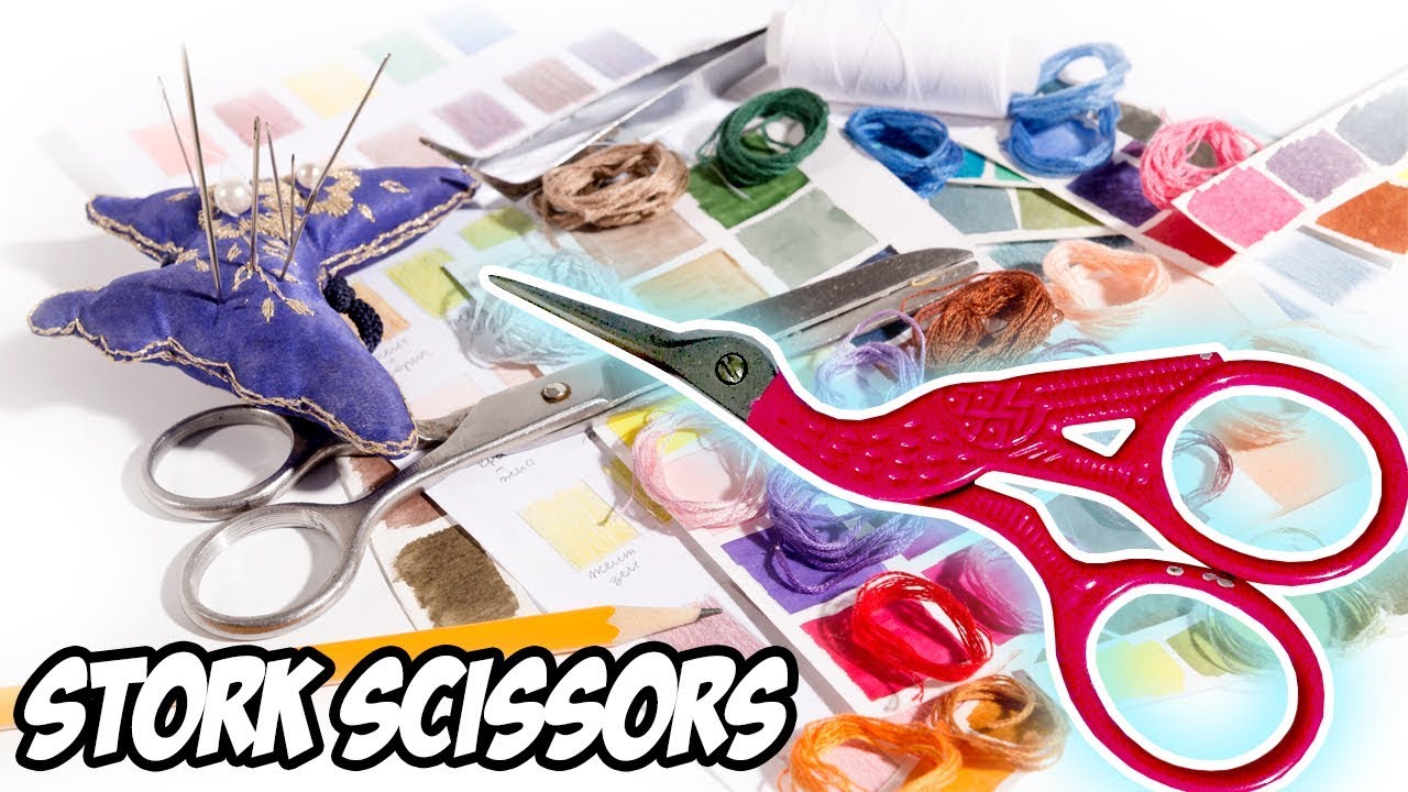The Real Reason Embroidery Scissors Look Like Storks | Flosstube #18