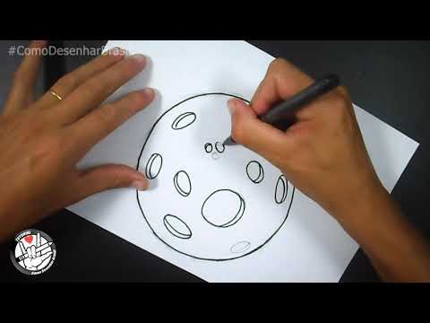 Video: Come Disegnare La Luna