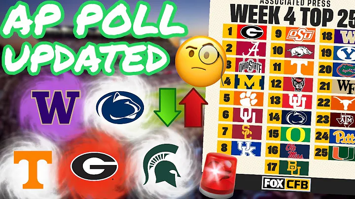 NEW AP Top 25 Poll gets *RELEASED* || Washington i...