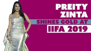 Preity Zinta matched up to the gold standard at IIFA 2019