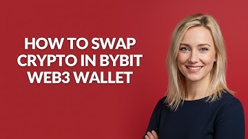 HOW TO SWAP CRYPTO IN BYBIT WEB3 WALLET - Julia