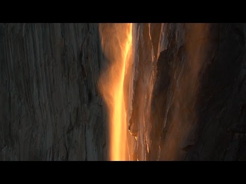Yosemite Natural Firefall 2017