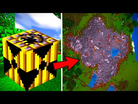 LA TNT NUCLEARE DISTRUGGE IL MIO MONDO DI MINECRAFT ITA - YouTube
