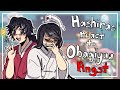Hashiras react to Obagiyuu angst PT3 🐍🌊 || Gacha life 2 reaction || Rarepair