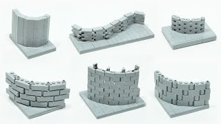 LEGO TUTORIAL - CURVED WALLS - LEGO ARCHITECTURE