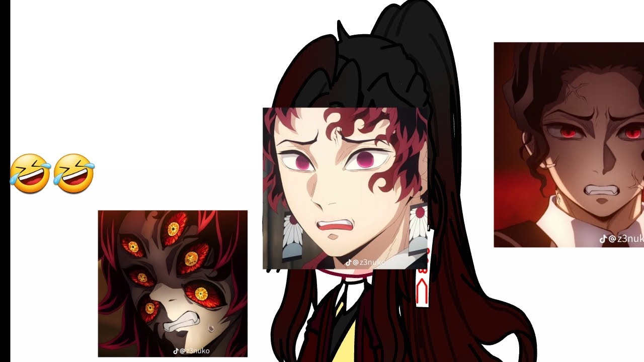 yoriichi vs upper moon 3 2 1 muzan gacha life kokushibo 🤣🤣🤣🤣 - YouTube