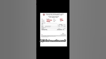 VBSPU B.Ed 3rd semester result #ytshorts #B.Ed#viralvideo