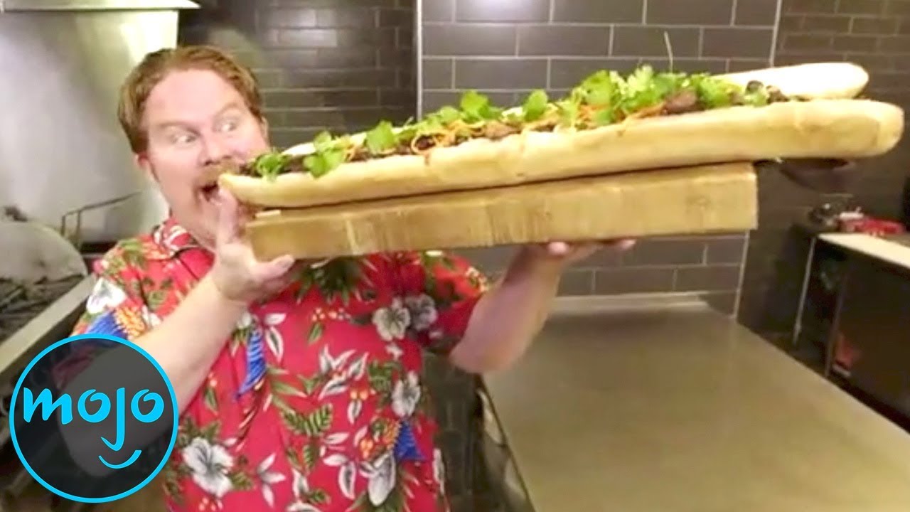 Another Top 10 Epic Man v Food Challenges YouTube