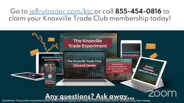 Jeffry Turnmire’s “Chart Free” Knoxville Trade Strategy