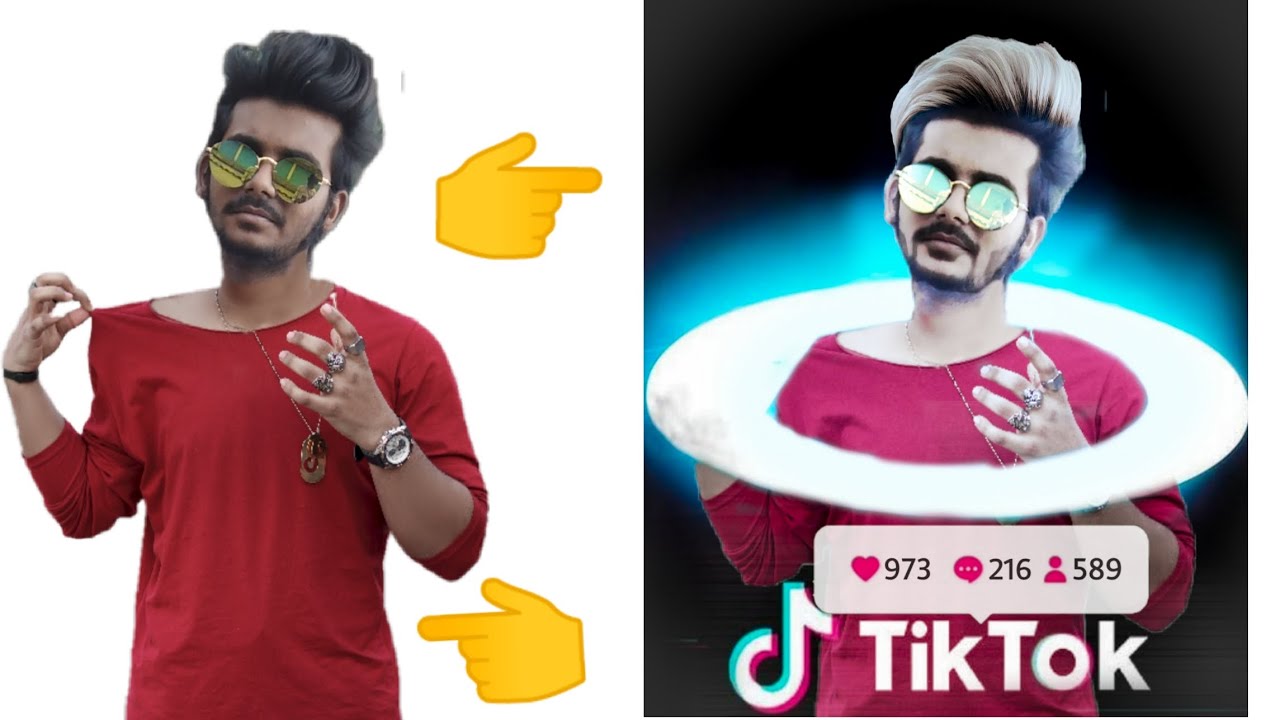 Tik Tok Viral Photo Editing Tutorial PicsArt Photo Editing Step By Step