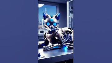 Robotic Cat #shorts #robotics #robot #robo #mostlysane #new #trending #now #giant #snake #cat #cats