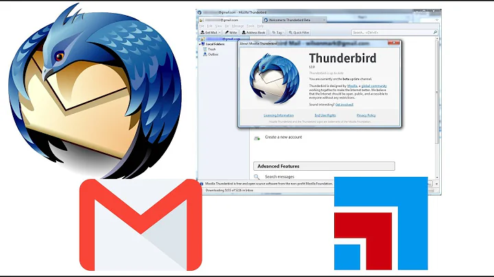 HM Trans Hướng dẫn sử dụng phần mềm xử lý email Thunder Bird