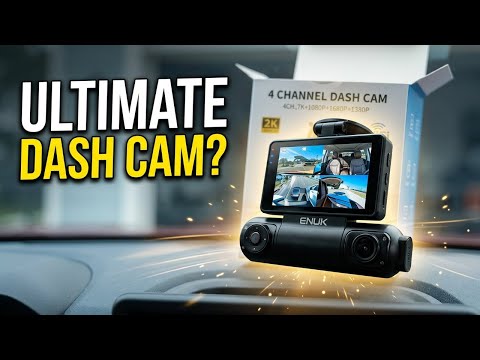 4-Channel Dash Cam Tested - ENLIK 360° Worth Buying?