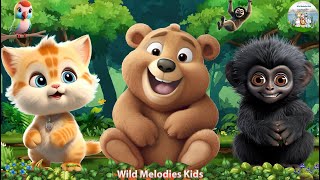 World of Funny Animals: Monkey, Lynx, Cat, Kitten, Dog, Rabbit, Bear, and Otter - Animal Sounds screenshot 5
