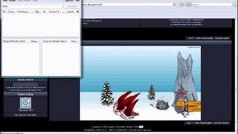 Hacking flash games on the internet!