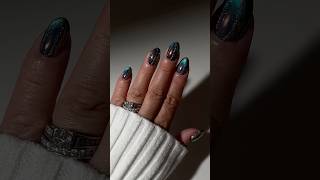 ✨🫧 SIMPLE CHROME POWDER NAILS #nails #simplenails #nailinspo #unhas
