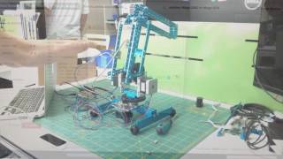Robotics Arm Controlled By LeapMotion