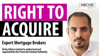 Right to Acquire Mortgage for buying your housing association home